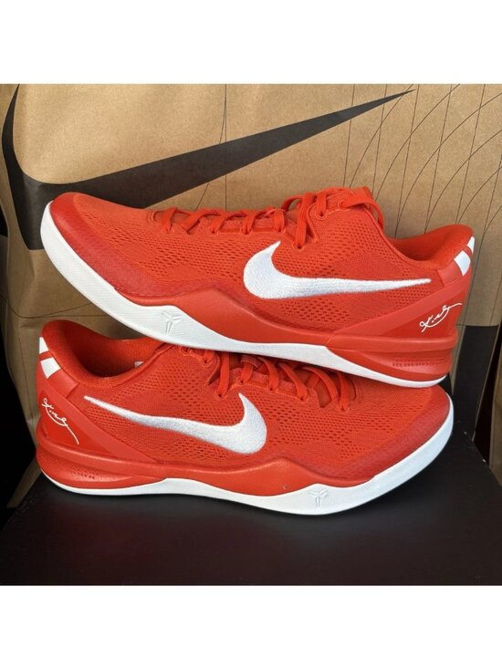 NEW Nike Kobe 8 Protro TB Promo Team Orange White HM6469-800 Men Size 13